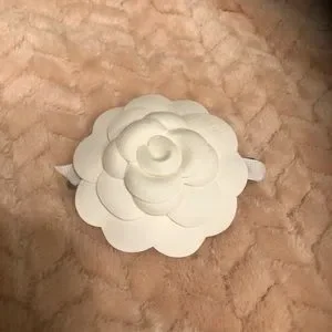 COPY - Authentic Chanel Camellia Flower High Fashion hair barrette. CHANEL | Accessories | Authentic Chanel Camellia Flower High  main image 3